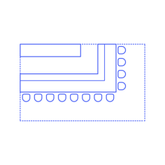 Layouts Bars L Shape Sketch Drawing Svg Vector, Free Vectors File